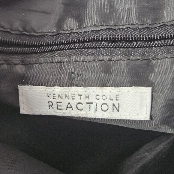 Kenneth Cole Reaction Black Quilted Nylon Tote Bag - Picture 6 of 11